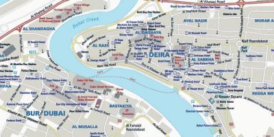 Karte von Deira
