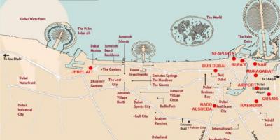 Karte von Jebel Ali